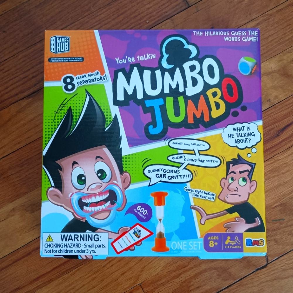 3/$10 🌟 Mumbo Jumbo Word Game EUC
